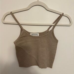 Women's Ribbed Knit Sweater & Shrug in Beige